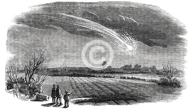 The Meteor, as seen from the Fulham-Road, 1850. Creator: Unknown.