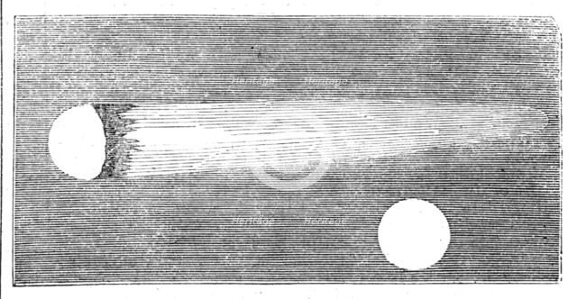 The meteor of 19 November, 1861.  Creator: Unknown.