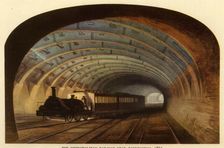 The Metropolitan Railway near Paddington, 1863 1945. Creator: Unknown