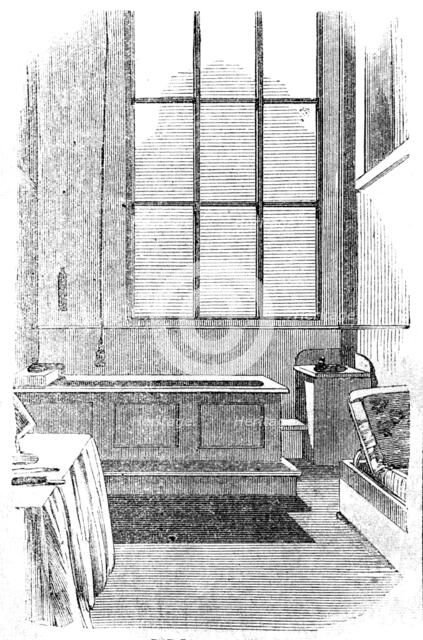 The Metropolitian Baths - the Ladies' Bath, 1858. Creator: Unknown.