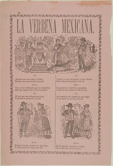 The Mexican Party, 1902. Creator: José Guadalupe Posada