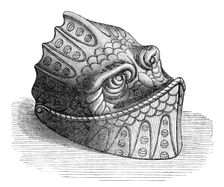 The Meyrick Collection at South Kensington: visor...of a helmet...Spanish, sixteenth century, 1869. Creator: Unknown