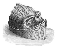 The Meyrick Collection at South Kensington: visor...of a helmet...Spanish, sixteenth century, 1869. Creator: Unknown