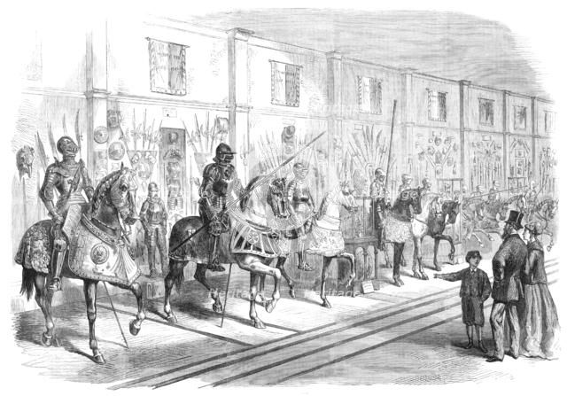 The Meyrick Collection of armour in the South Kensington Gallery, 1869. Creator: Unknown.