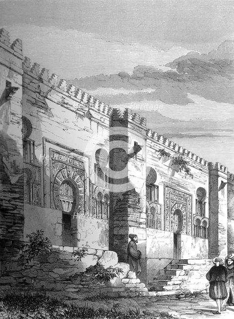 The Mezquita, Córdoba, Spain, 1849.Artist: A Bisson