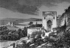 The Mezquita, Córdoba, Spain, 1849.Artist: A Bisson