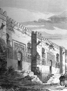 The Mezquita, Córdoba, Spain, 1849.Artist: A Bisson