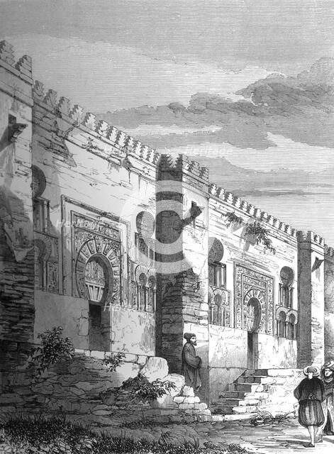 The Mezquita, Córdoba, Spain, 1849.Artist: A Bisson