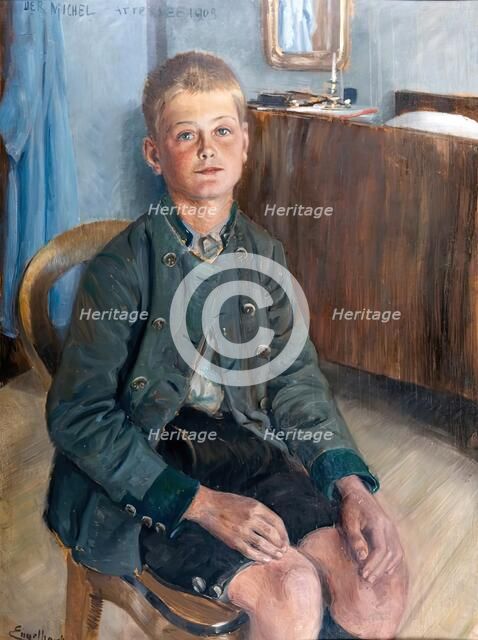 The Michel, 1908. Creator: Josef Engelhart.