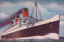 The Mighty Atlantic Record Breaker, the Queen Mary 1937