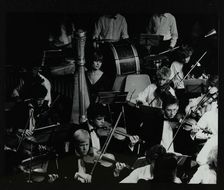 The Mid Herts Youth Orchestra playing at the Forum Theatre, Hatfield, Hertfordshire, July 1986. Artist: Denis Williams
