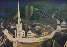 The Midnight Ride of Paul Revere 1931, (1943). Creator: Grant DeVolson Wood