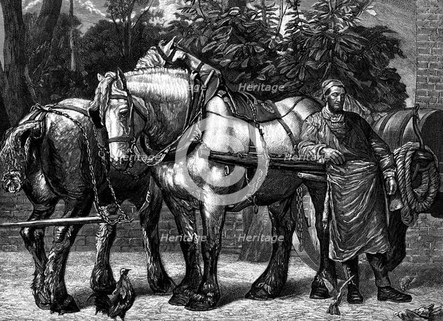 'The Midday Rest', c1863 (1882). Artist: Unknown