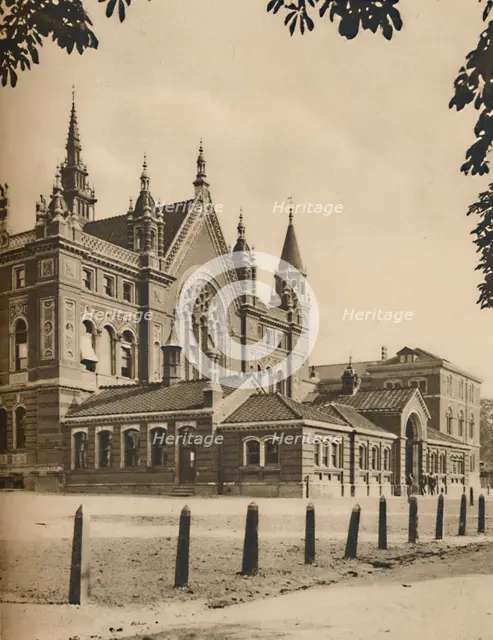 'The Middle Block and Senior School at Dulwich College', c1935. Creator: Donald McLeish.