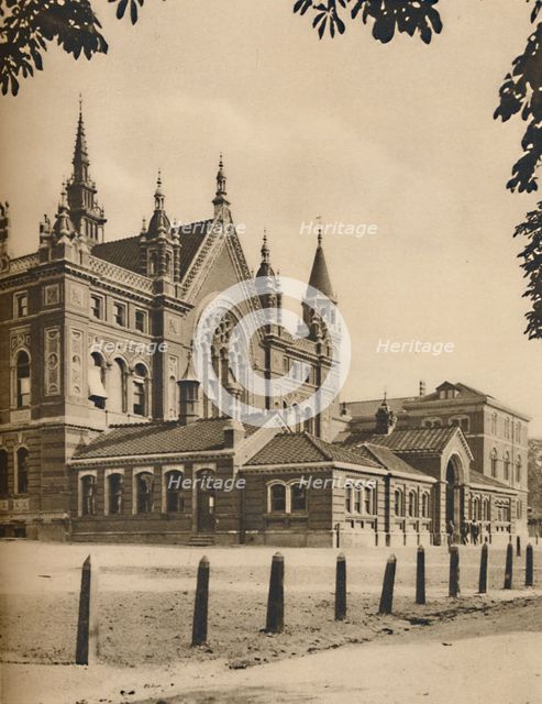 'The Middle Block and Senior School at Dulwich College', c1935. Creator: Donald McLeish.