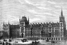 The Midland Railway Hotel, Euston-Road, 1871. Creator: Unknown