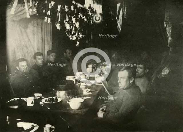 'The Midwinter's Day Feast', June 1908, (1909). Artist: Unknown.