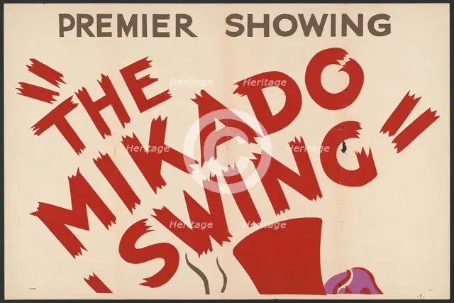 The Mikado Swing, San Diego, [193-]. Creator: Unknown.