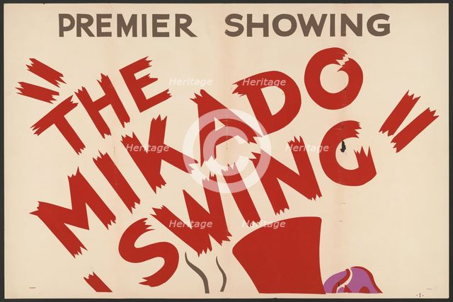The Mikado Swing, San Diego, [193-]. Creator: Unknown.