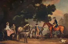 The Milbanke and Melbourne Families (c1796), 1929