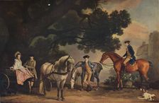 The Milbanke and Melbourne Families (c1796), 1929