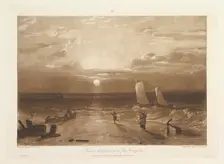 The Mildmay Sea-Piece (Liber Studiorum, part VIII, plate 40), February 11, 1812. Creator: JMW Turner