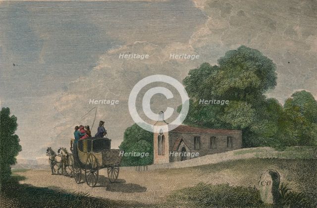 'The Mile-Stone. CXI', 19th century? Creator: Unknown.
