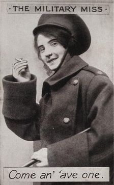 The Military Miss - Come an 'ave one. c1914