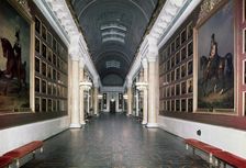 The Military Gallery of the Winter Palace, 1839. Artist: Karl Rossi