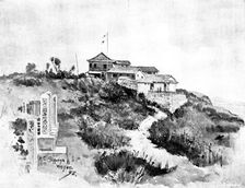 The Military Hospital at Chemulpo, 1895. Creator: George Meisenbach