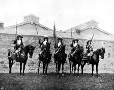 The Military Tournament at the Agricultural Hall: Period 1685, (1895). Creator: Unknown