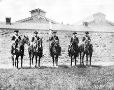 The Military Tournament at the Agricultural Hall: Period 1743, (1895). Creator: Unknown