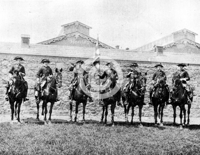 The Military Tournament at the Agricultural Hall: Period 1751, (1895). Creator: Unknown.