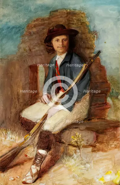 The Militiaman, c1849. Creator: John Phillip.