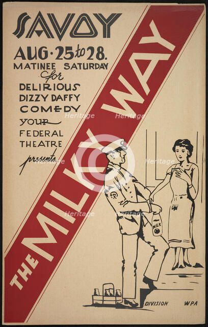 The Milky Way, San Diego, 1938. Creator: Unknown.