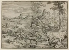 The Milkmaid, n.d. Creator: Nicolo Boldrini