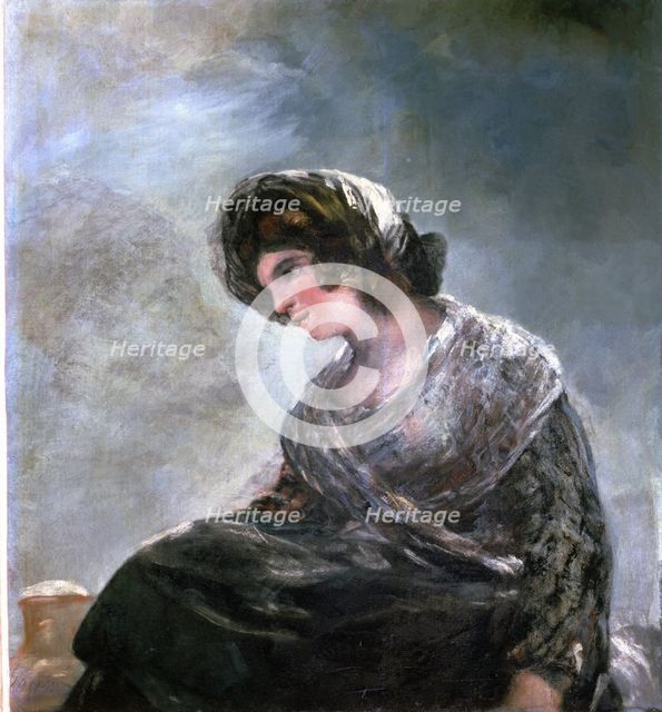  'The Milkmaid of Bordeaux', by Francisco de Goya.