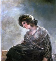 The Milkmaid of Bordeaux by Francisco de Goya