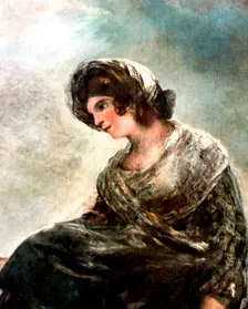 The Milkmaid of Bordeaux c1824. Artist: Francisco Goya