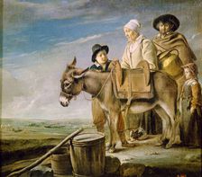The Milkmaid's Family 1641. Artist: Louis Le Nain