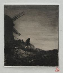 The Mill, 1848. Creator: Charles-Émile Jacque (French, 1813-1894)