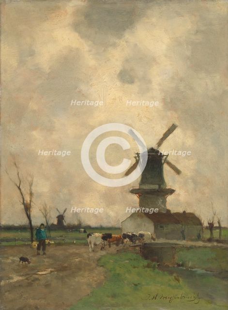 The Mill, 1870-1903. Creator: Jan Hendrik Weissenbruch.