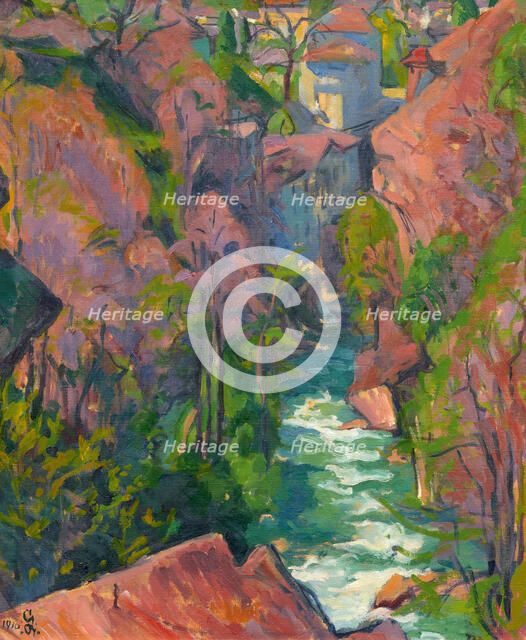 The Mill, 1916. Creator: Giacometti, Giovanni (1868-1933).