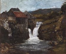 The mill at Orbe 1839-1877. Artist: Gustave Courbet