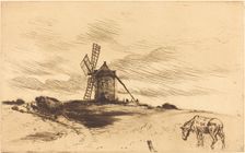 The Mill at Saint Jacut (Le moulin de Saint Jacut). Creator: Norbert Goeneutte