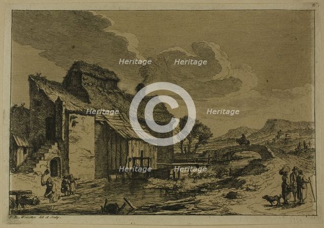 The Mill by the Stream, n.d. Creator: Franz Edmund Weirotter.