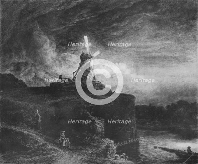 'The Mill', c1890, (1911). Artist: Alfred-Louis Brunet-Debaines.