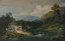 The Mill in Combe Neath c1776. Artist: John Laporte