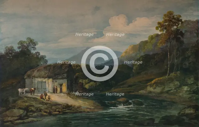'The Mill in Combe Neath', c1776. Artist: John Laporte.