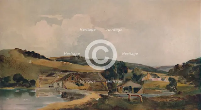 'The Mill Stream', 19th century, (1935). Creator: Peter de Wint.